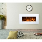 Neptun alb semineu electric de perete