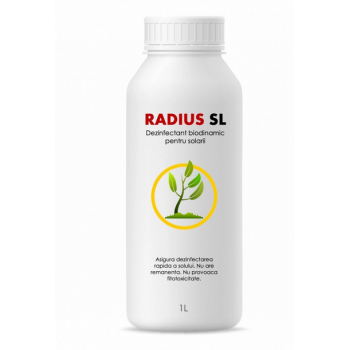 Radius SL, dezinfectant ecologic pentru sere, gradini si solarii, 1 litru, SemPlus