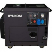 Generator de curent monofazat cu motor diesel Hyundai DHY6001SE
