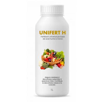 Fertilizant universal pentru toate tipurile de culturi vegetale Unifert H, 1 litru, SemPlus