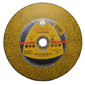 Disc abraziv Klingspor A24 extra(230x3 mm), Honest