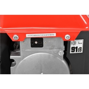 Generator de curent Hecht Nordex, GG 950 DC, monofazic, putere 0.72 kW, benzina, putere motor 2 Cp, tensiune 230 V, pornire manuala #3