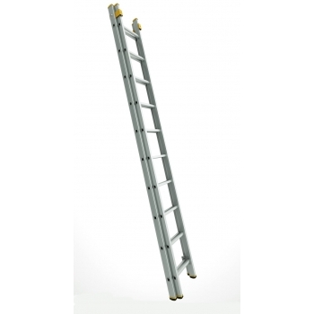 Scara profesionala forte cu doua tronsoane culisanta 8218, 2x18 trepte, Alverosal