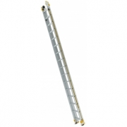 Scara profesionala forte cu doua tronsoane culisanta 8316, 2x16 trepte, Alverosal
