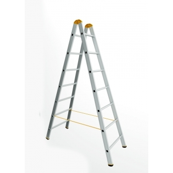 Scara dubla forte 8907, 2x7 trepte, Alverosal