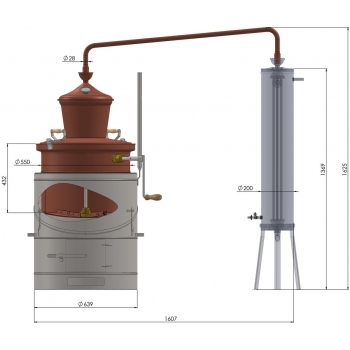 Cazan BASCULANT 100L - Cu amestecător, Des - Cazane #7