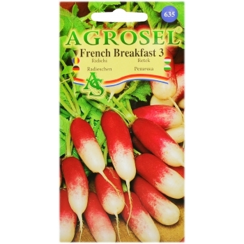 Seminte ridichi French Breakfast 3(6 gr) Agrosel