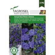 Seminte Amestec flori anuale albastre ( 2.5 gr), Agrosel