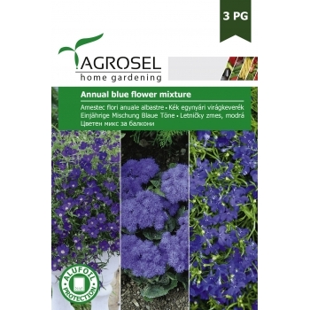 Seminte Amestec flori anuale albastre ( 2.5 gr), Agrosel