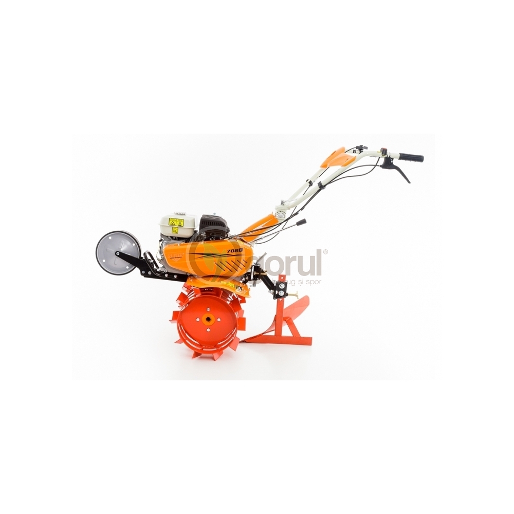 Motosapa Ruris 7088 ACC+roti cauciuc+plug+adaptor+cultivator, benzina ...