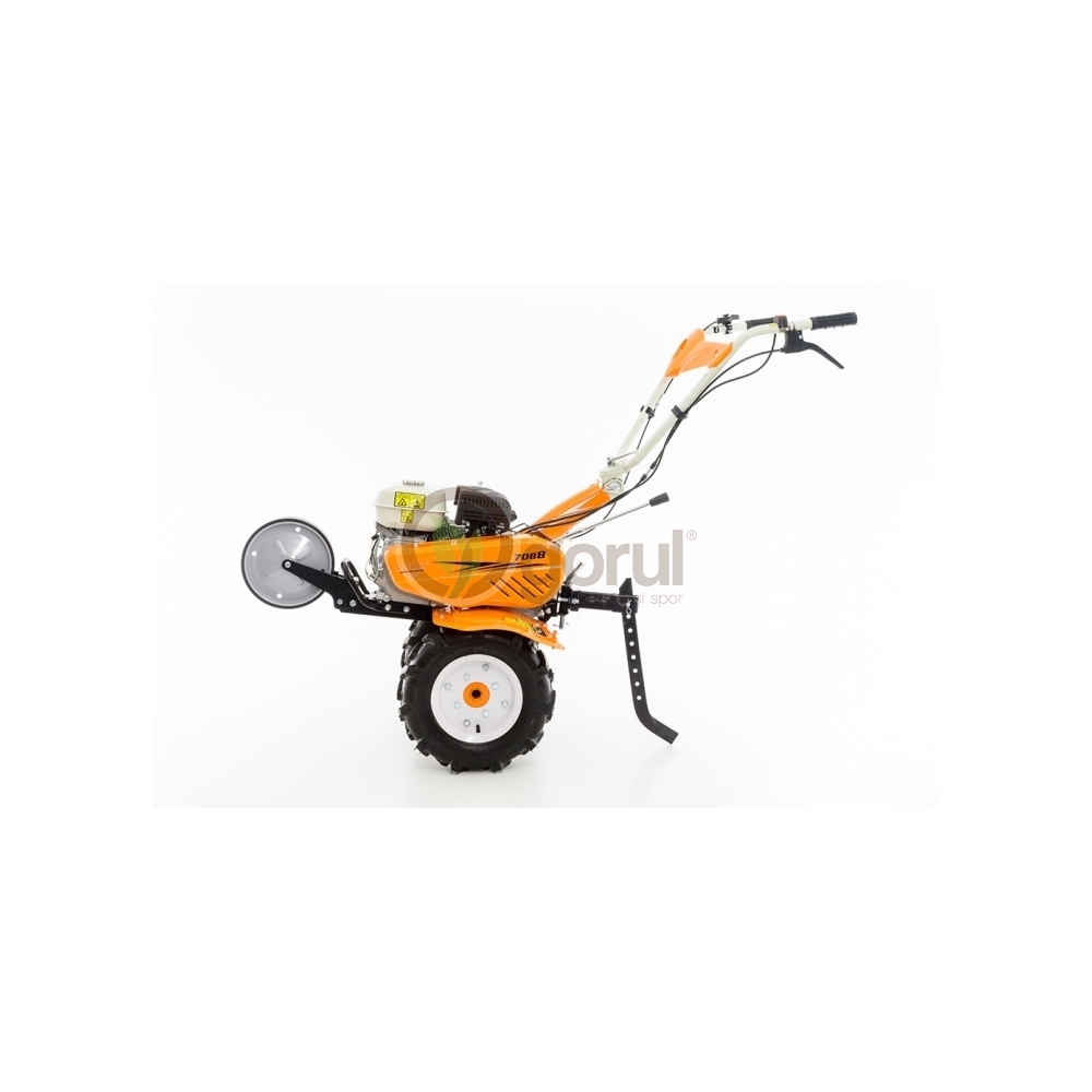 Motosapa Ruris 7088 ACC+roti cauciuc+plug+adaptor+cultivator, benzina ...