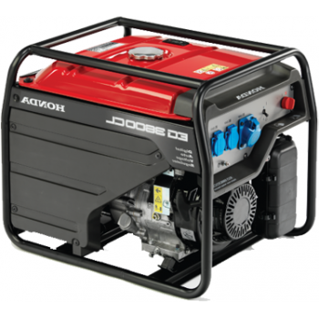 Generator de curent Honda, EG3600, monofazic, putere 2.88 kW, benzina, putere motor 4 Cp, tensiune 230 V, pornire manuala, AVR inclus digital