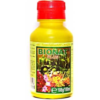 Ingrasamant lichid Bio, cu aplicare foliara,  Bionat Plus, 100 ml,  Panetone