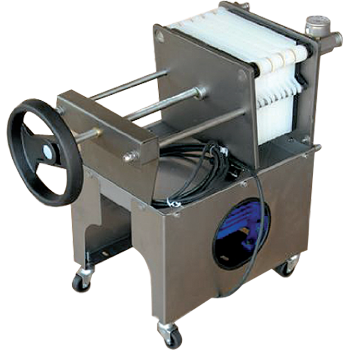 Filtru vin BF10P profesional, din inox, cu 10 placi, productivitate 350 litri/h #2