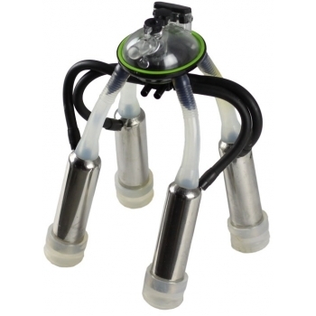 Corp colector 240cc complet, 4 mansoane din silicon, pahare din inox