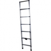 Scara telescopica STR1020, 7 trepte, din aluminiu, 2 metri