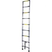 Scara telescopica STR1026, 9 trepte, din aluminiu, 2.6 metri