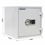 Seif antifoc FIRE SAFE 40 EL, inchidere electronica