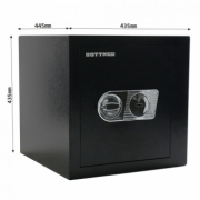 Seif antiefractie Monaco 45, inchidere cheie