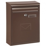 Cutie postala COMO, maro