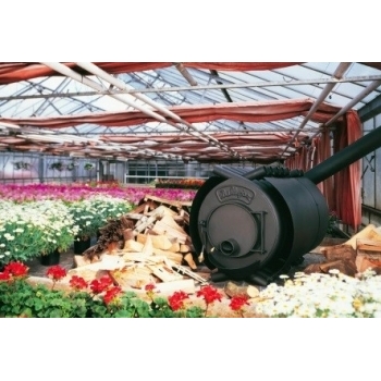 Soba canadiana pe lemne Vancouver, cu usa de otel, putere 11kw, volum incalzit 200m cubi #2