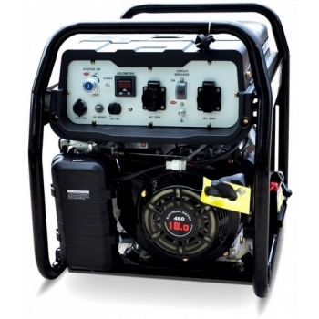 Generator de curent ABAT 10000A, monofazic, 8 kW, benzina, putere motor 11 Cp, tensiune 110/240 V, pornire electrica, AVR, panou de automatizare #2