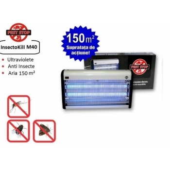 Aparat cu ultraviolete anti-insecte InsectoKILL M40 – 150 mp #1