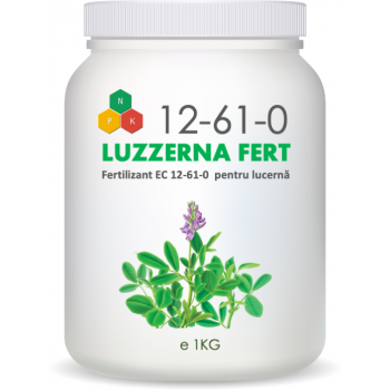 LUZZERNA FERT (1kg) - Fertilizant EC cu N.P. 12-61-0 pentru lucernă